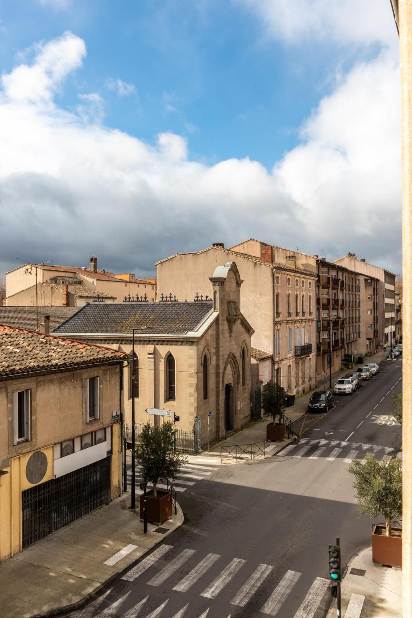 Le Marty - Wifi - Central - Climatison - Parking Gratuit Carcassonne Exterior photo
